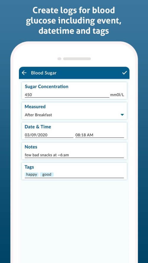 Diabetes Diary screenshot 5