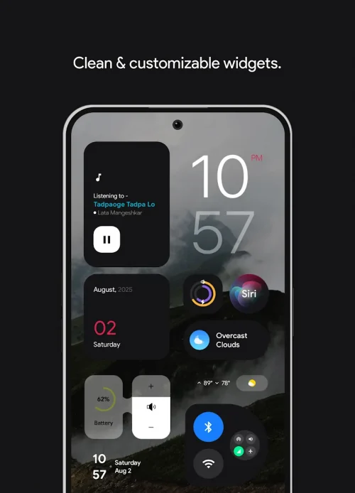 Oreo KWGT MOD screenshot 5