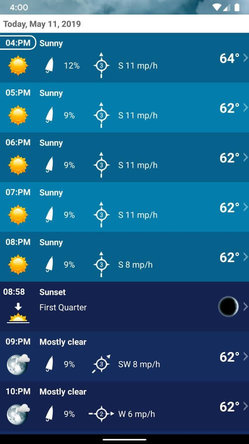 Weather XL PRO MOD screenshot 5