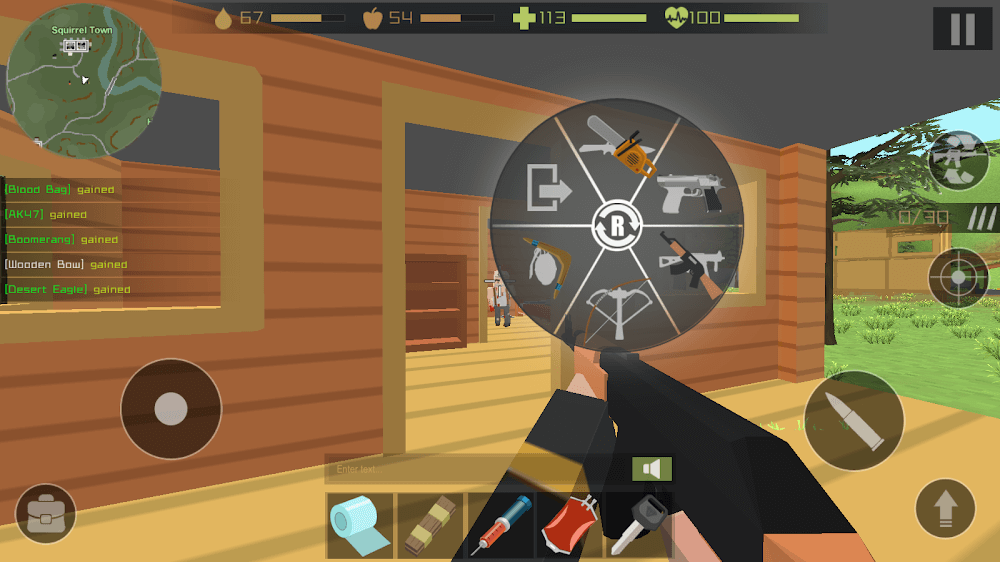 Zombie Hunter: Pixel Survival screenshot 5