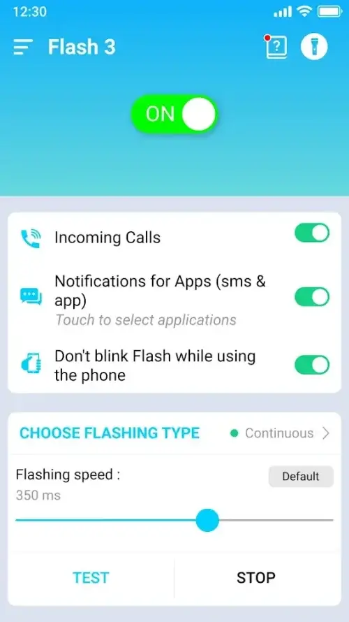 Flash Notification On Call (Flash Alerts 3) screenshot 5