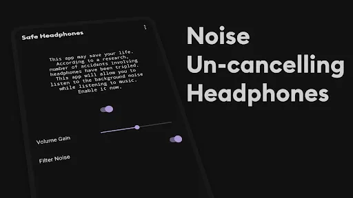Safe Headphones MOD screenshot 5