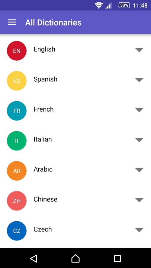 WordReference.com Dictionaries screenshot 5