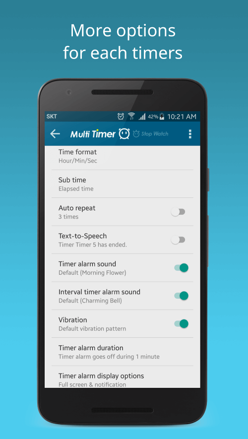 Multi Timer StopWatch screenshot 5