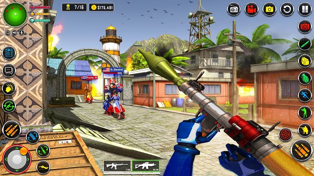 Counter terrorist robot game screenshot 5