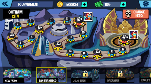 Stickman Heroes: Battle of God screenshot 5