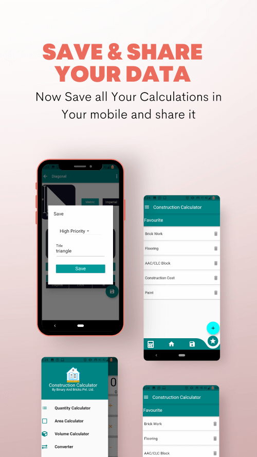 Construction Calculator A1 Pro screenshot 5