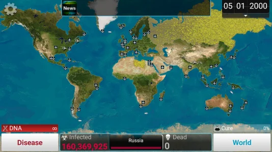 Plague Inc. (MOD, Unlocked) screenshot 5