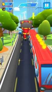 Talking Tom Hero Dash (MOD, Free Shopping) screenshot 5