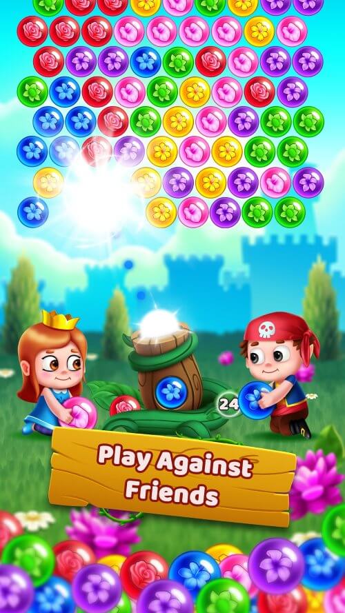 Bubble Shooter – Flower Games screenshot 5