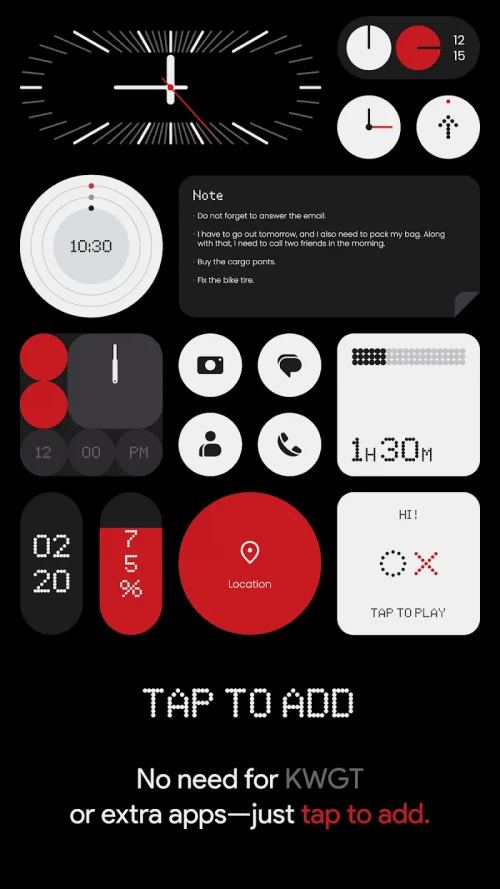NewThing Widgets Pro MOD screenshot 6
