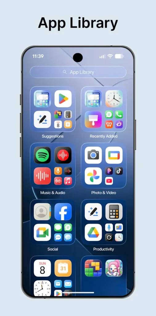 Liquid Launcher OS 26 MOD screenshot 6