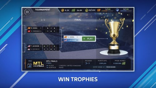 Tennis Manager Mobile screenshot 6