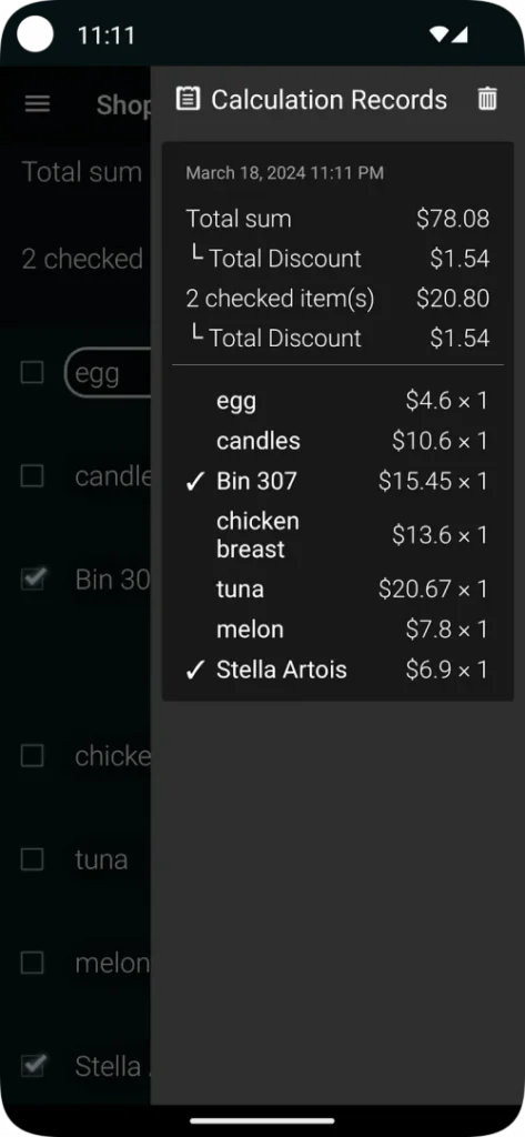 Shopping Calculator screenshot 6