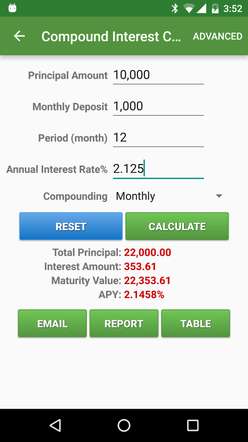 Financial Calculators Pro screenshot 6