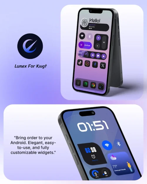 Lunex For Kwgt screenshot 6