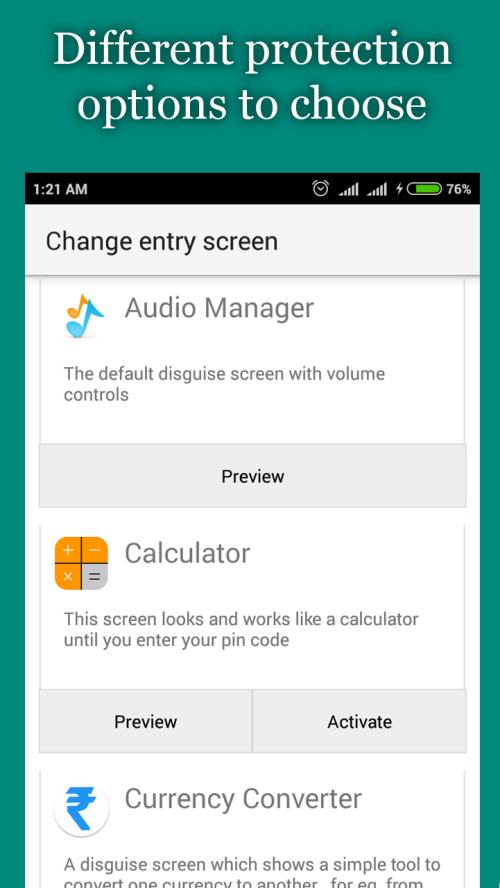 Hide Photos, Video and App Loc screenshot 6