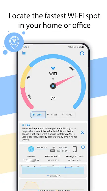 Net Signal Pro:WiFi & 5G Meter screenshot 6