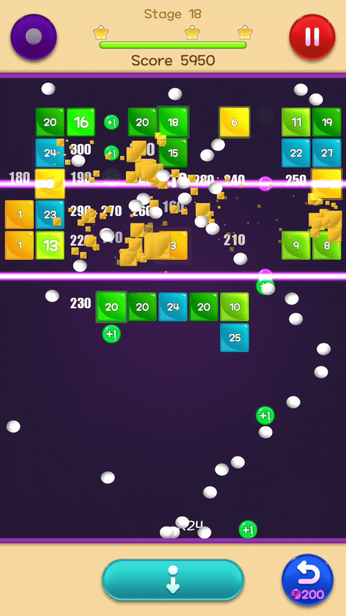 Jewel Bricks Breaker screenshot 6