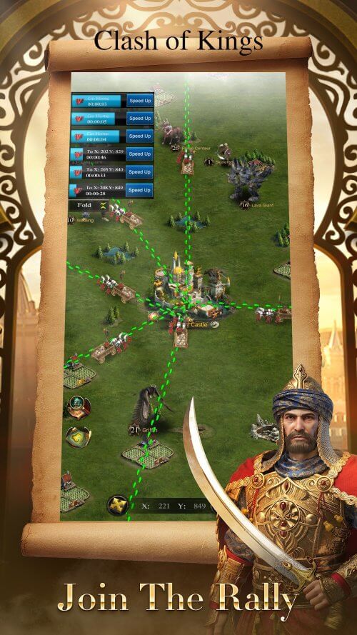 Clash of Kings (MOD, Unlimited Gold/Resources) screenshot 6