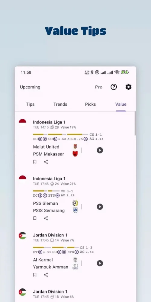 Soccer Betting Tips screenshot 6