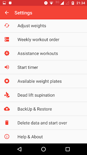 Wendler 5/3/1 log MOD screenshot 6