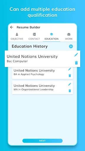 CV: Professional Resume Maker MOD screenshot 6