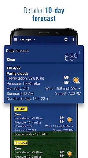Sense V2 Flip Clock & Weather MOD screenshot 6