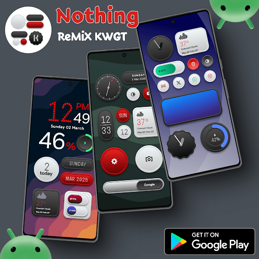 Nothing ReMiX KWGT MOD screenshot 6