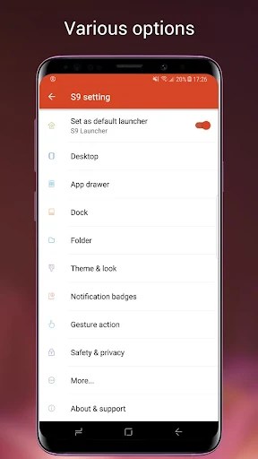 Super S9 Launcher MOD screenshot 6