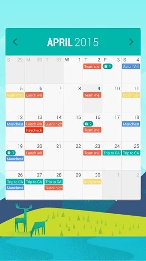 Month: Calendar Widget MOD screenshot 6