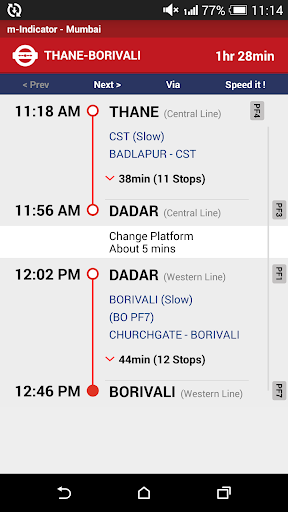 m-Indicator: Mumbai Local MOD screenshot 6