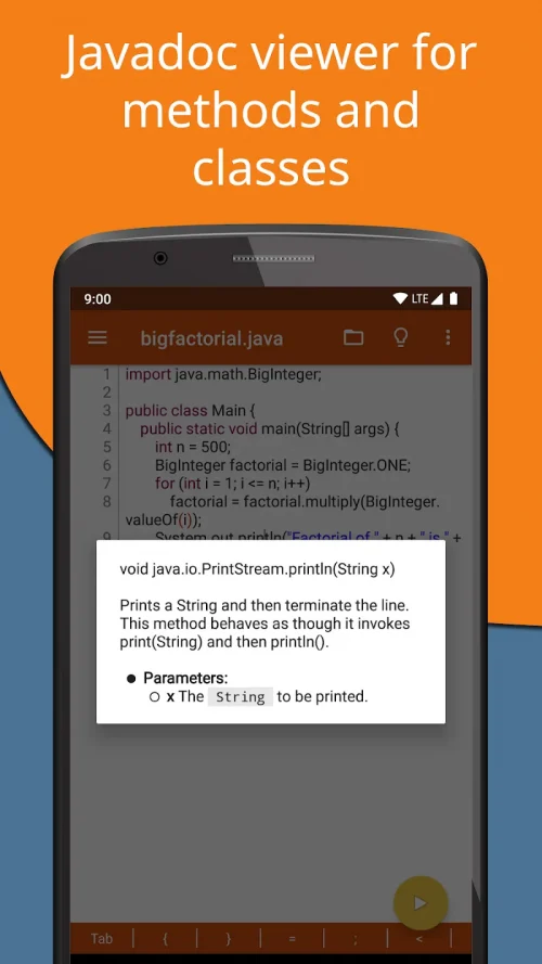 Jvdroid – IDE for Java screenshot 6