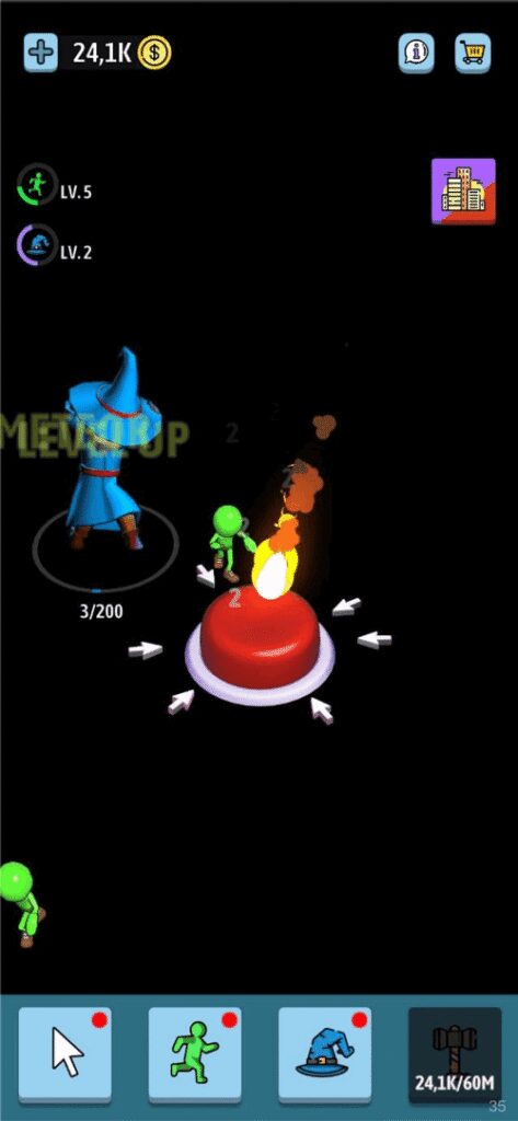 Idle Green Button screenshot 6