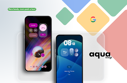 aqua kwgt MOD screenshot 6
