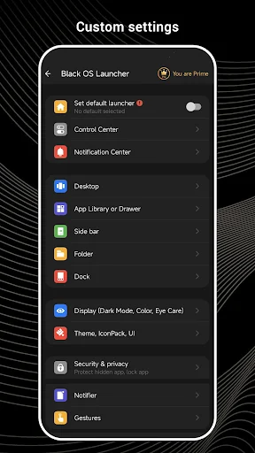 Deep OS Launcher MOD screenshot 6