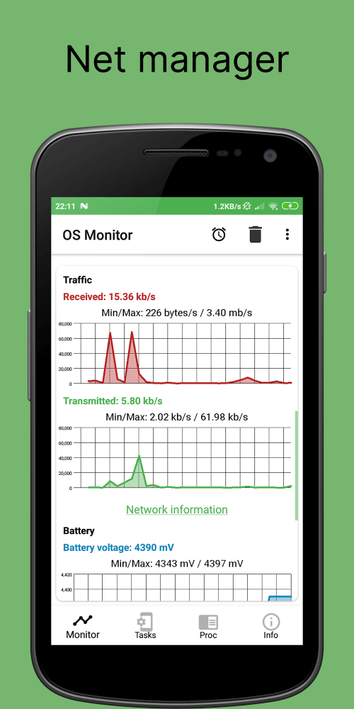 OS Monitor: Tasks Monitor screenshot 6