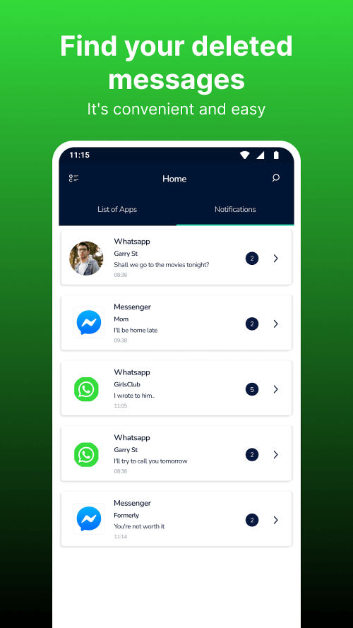 WA Deleted Messages Recovery screenshot 6
