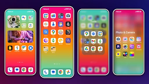 HiPhone Launcher MOD screenshot 6