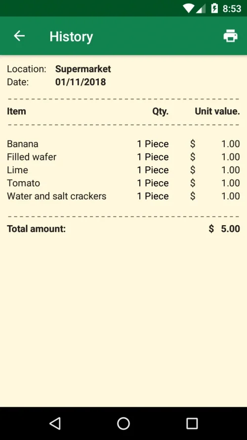 Shopping List – SoftList screenshot 6