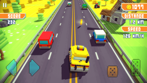 Blocky Highway screenshot 6