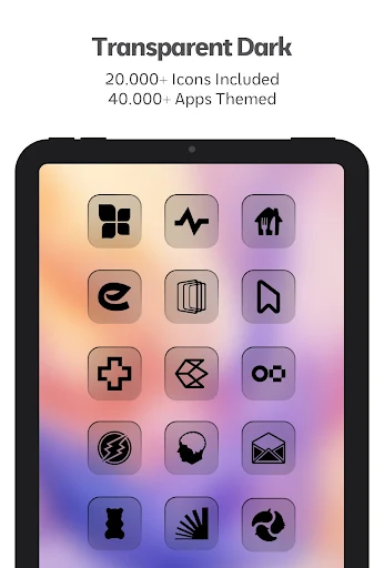 Eclipse Transparent Icon Pack screenshot 6