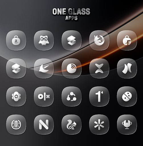 One UI Glass IconPack screenshot 6