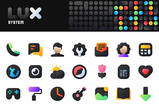 LuX IconPack screenshot 6