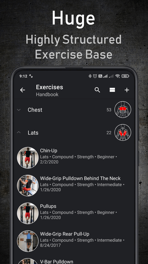GymUp PRO – workout notebook screenshot 6