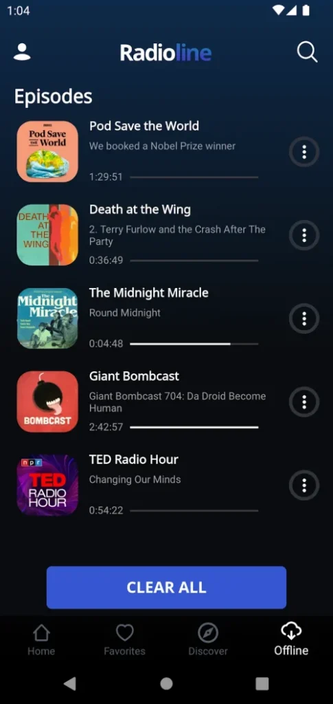 Radioline: Radio & Podcasts screenshot 6