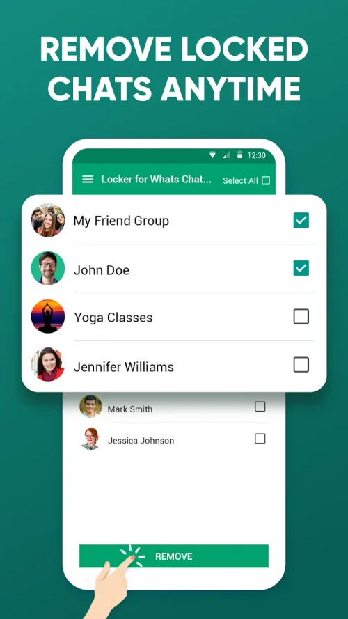 Locker for Whats Chat App screenshot 6