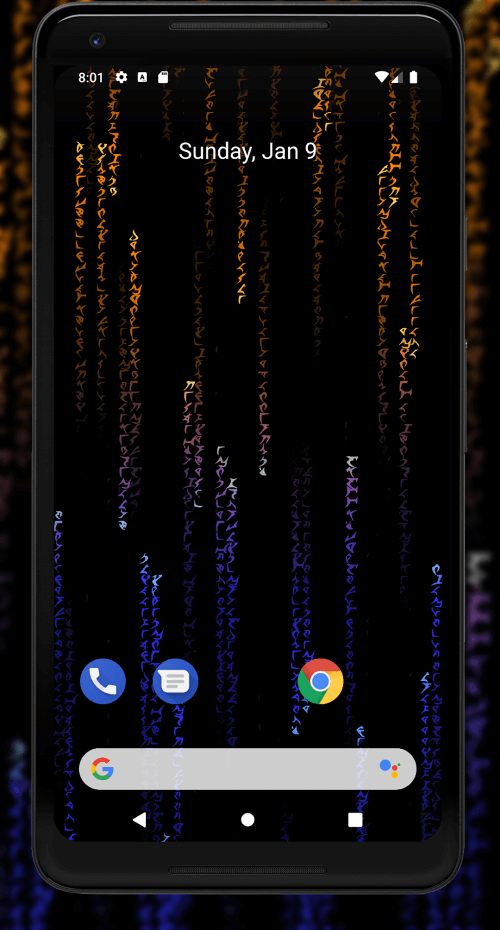Matrix Live Wallpaper screenshot 6