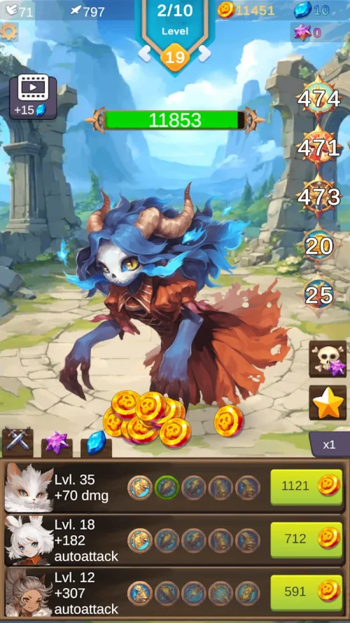 Anima Saga – RPG Clicker screenshot 6