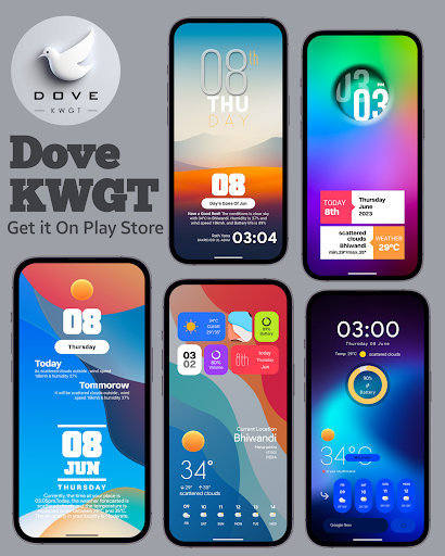 Dove KWGT screenshot 6
